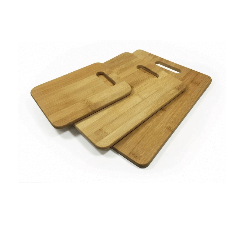 PuraPlanetCo™ 3 PCS Bamboo Chopping and Serving Boards