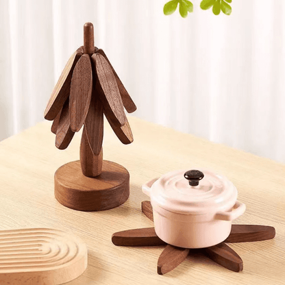 PuraPlanetCo™ Wooden Pot Coasters