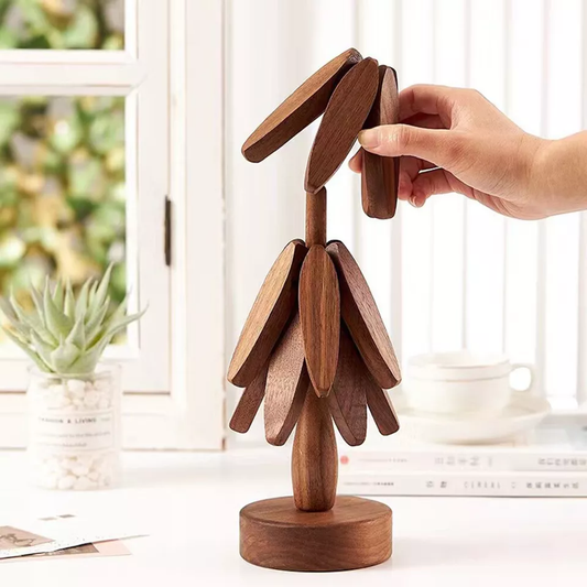 PuraPlanetCo™ Wooden Pot Coasters